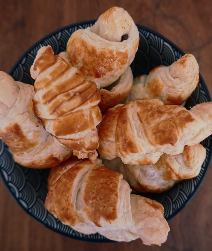 Croissants Casolans amb O Sense Xocolata Les Receptes De L Ari