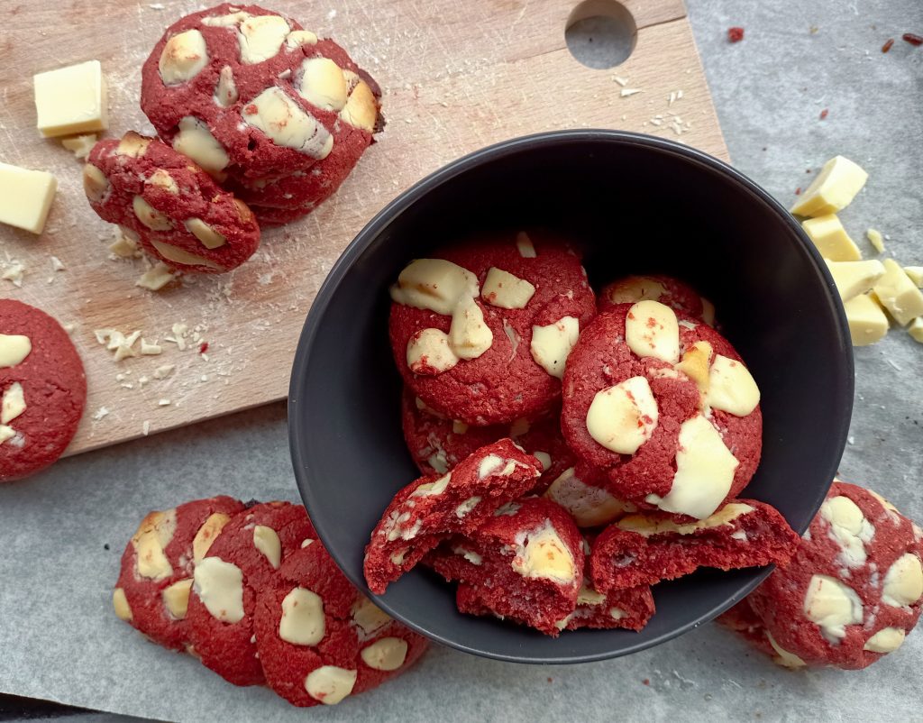 recepta red velvet cookies